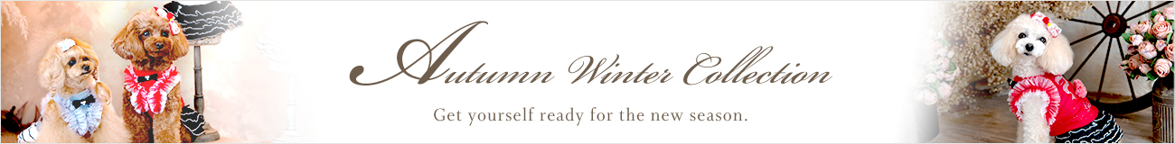 犬服・ドッグウェアブランドGlamourim(グラマーイズム)秋冬コレクション