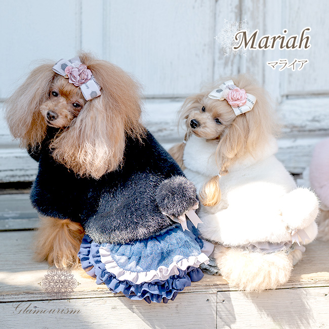 羽織るだけで上品で華やかな人気アイテムのファーコート「マライア(Mariah)」選べる3色